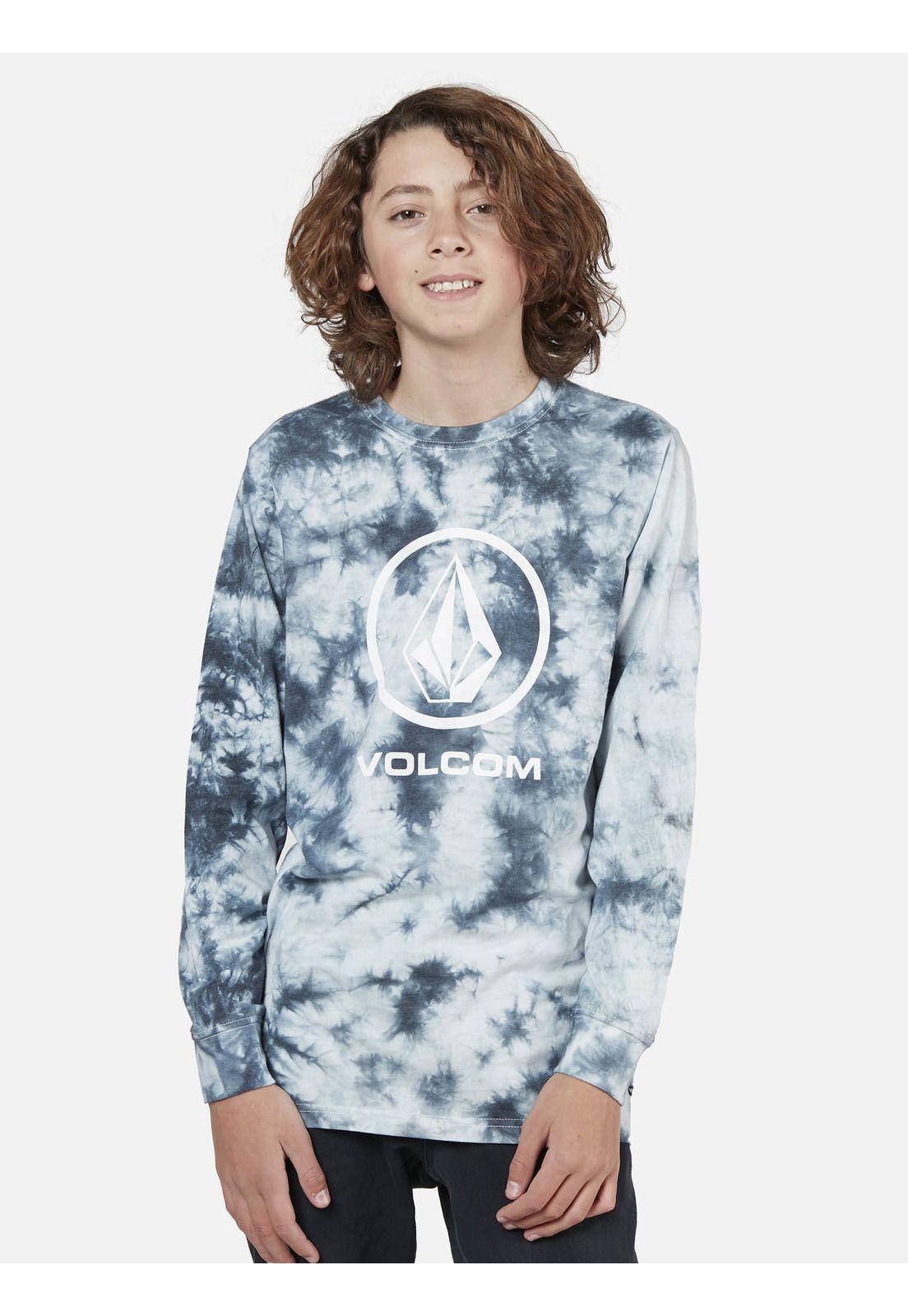 Polera M/L Juvenil 7P195-MV22 Azul Volcom-0