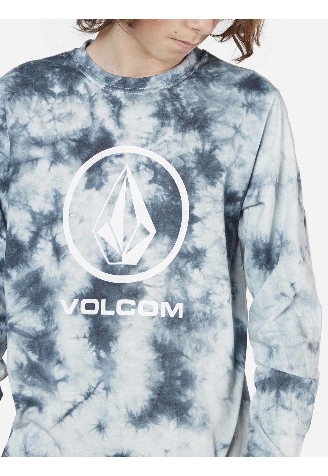 Polera M/L Juvenil 7P195-MV22 Azul Volcom-2