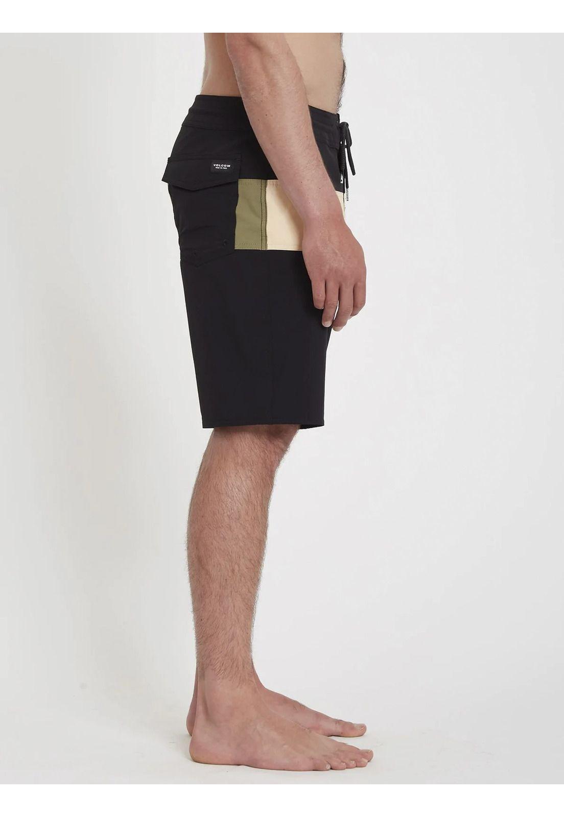 Traje de Baño VISION LIBERATORS Hombre Negro Volcom-4