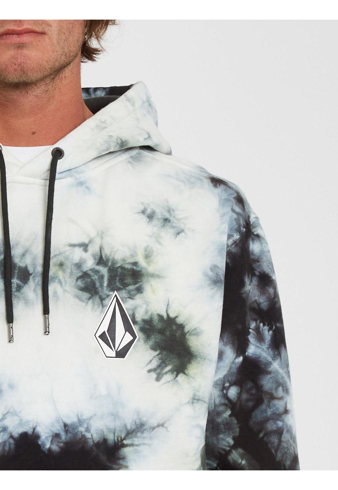Poleron Canguro ICONIC STONE PLUS PO Hombre Multicolor Volcom-2