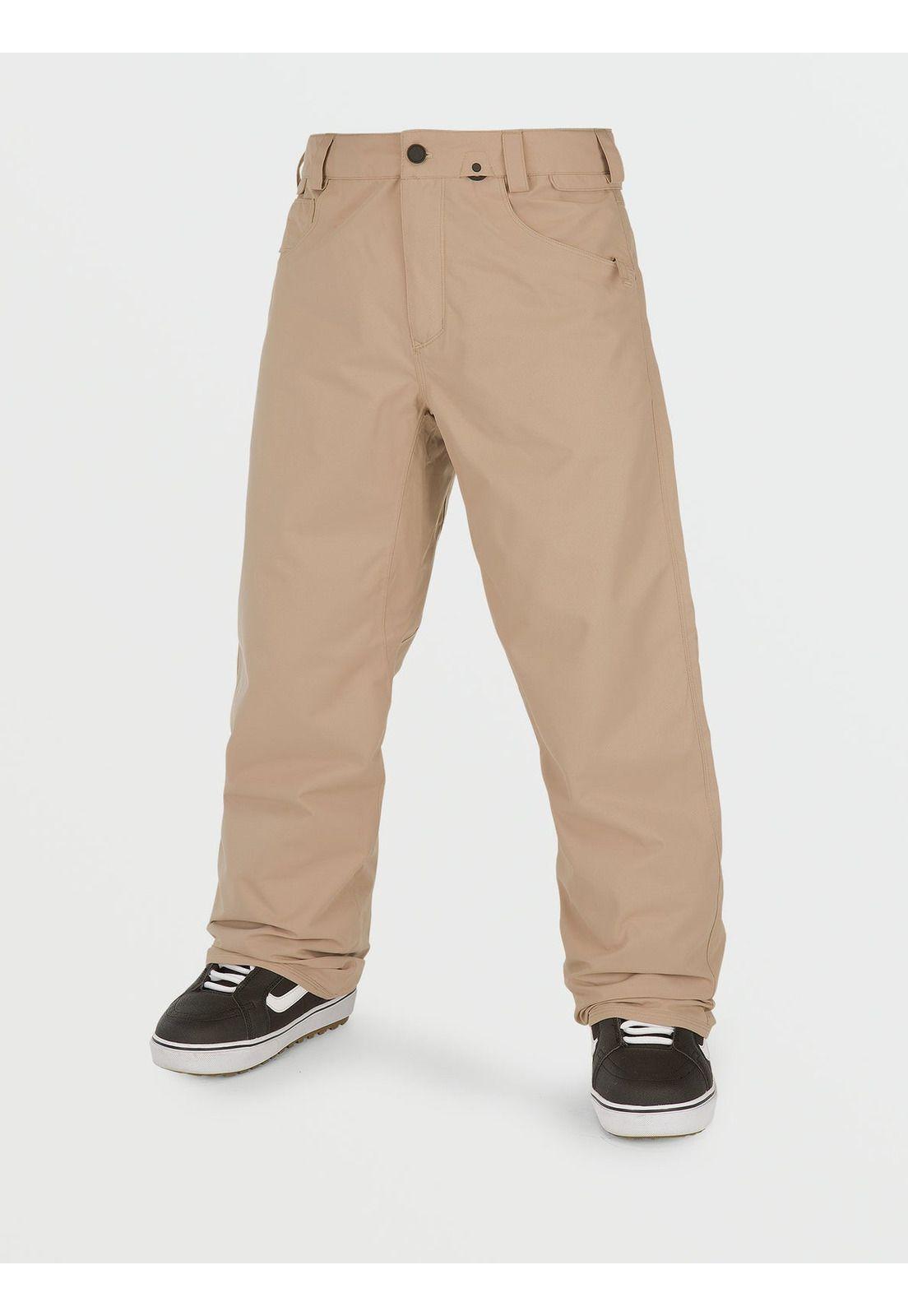 Pantalon Snow Pocket Pant Café Hombre Volcom-0