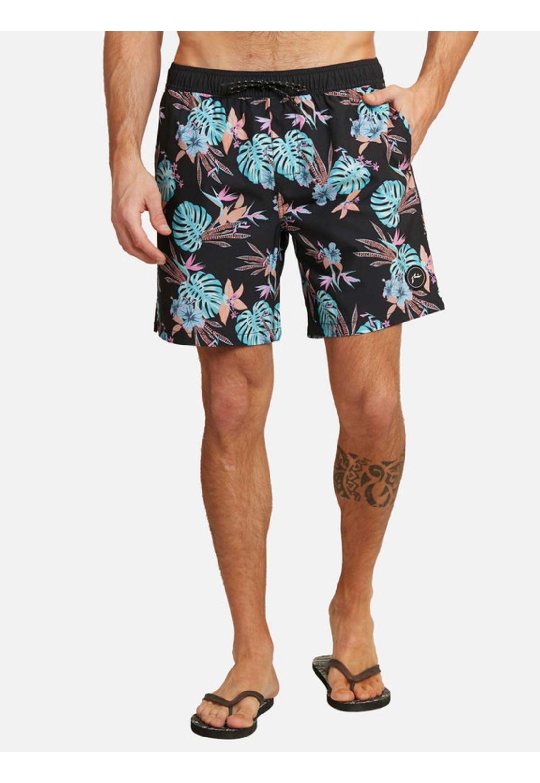 Traje De Baño Not Tropico Short Multicolor Hombre Volcom-0