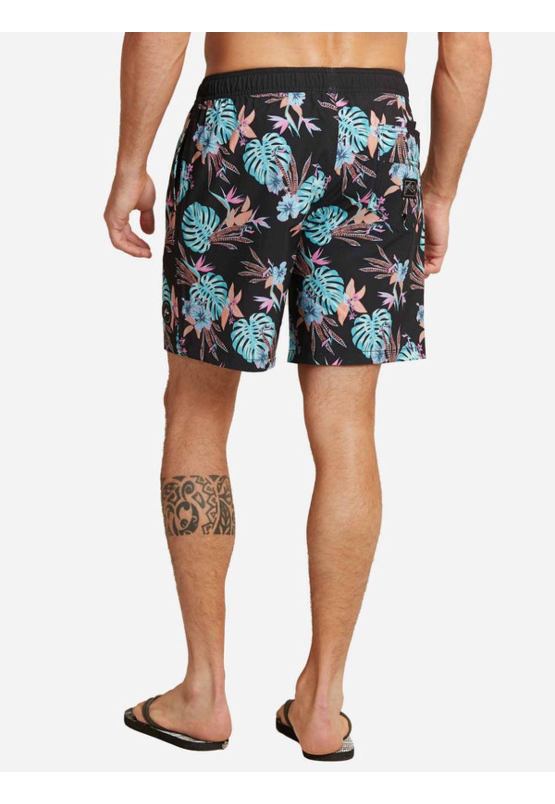 Traje De Baño Not Tropico Short Multicolor Hombre Volcom-1