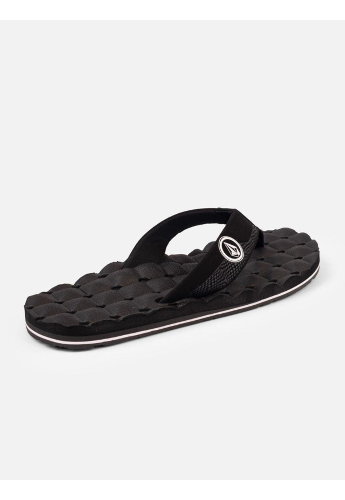Sandalias Ss Recliner Negro Hombre Volcom-2