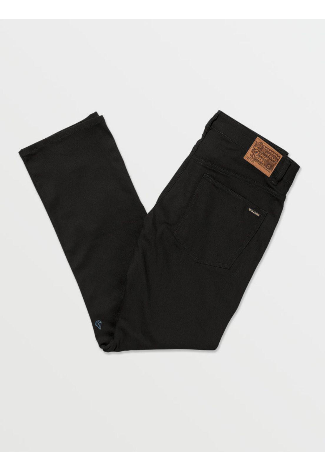Jeans Solver Negro Hombre Volcom-3