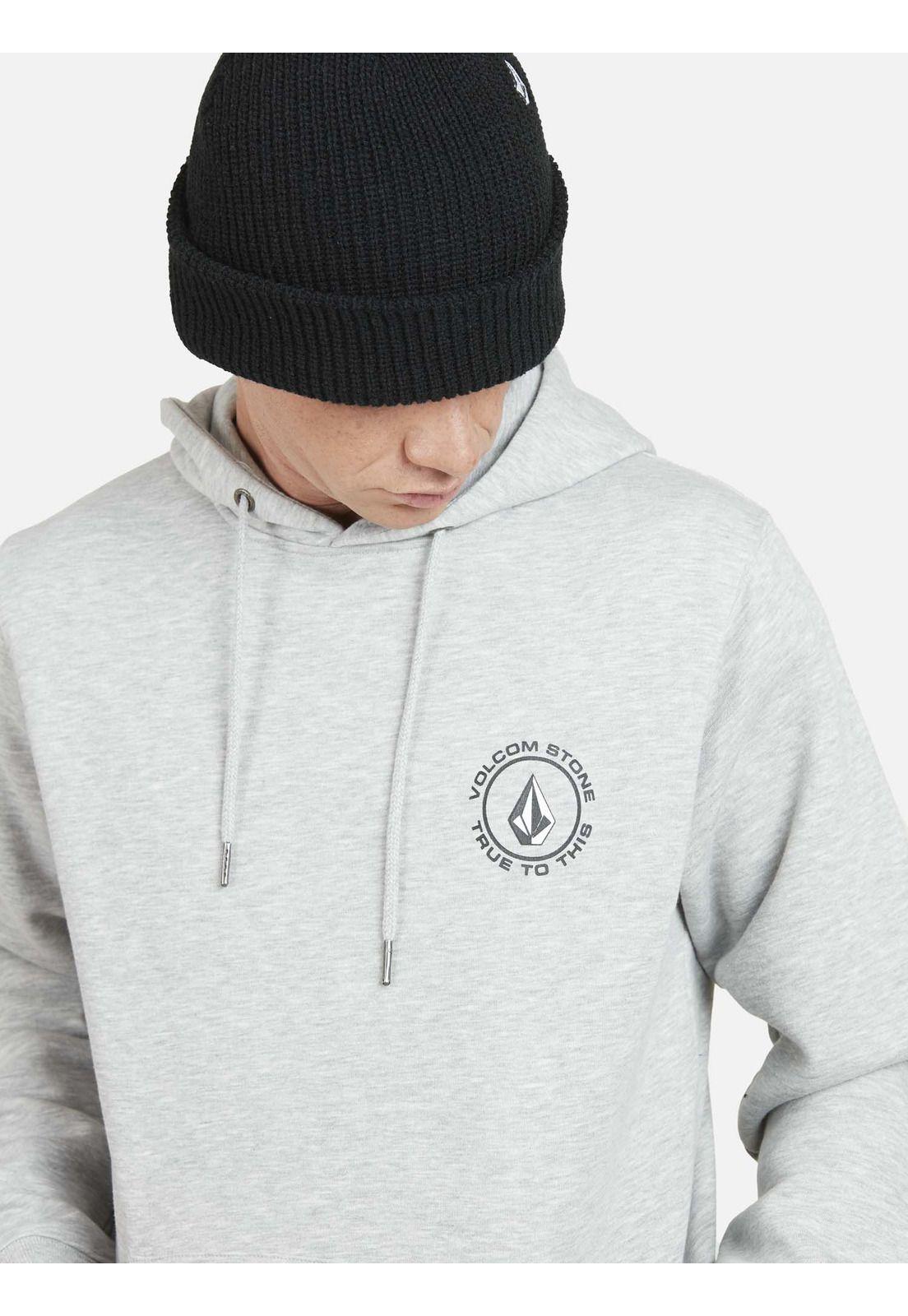 Poleron VLCM TRUE Hombre Gris Volcom-4