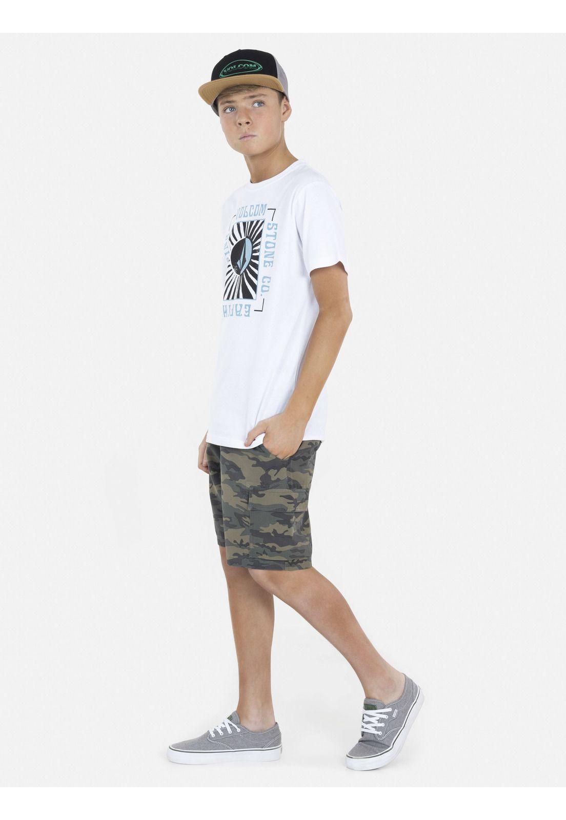 Bermuda 7B534 Juvenil Multicolor Volcom-3