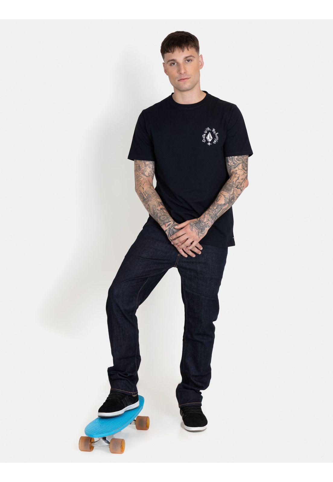Polera Madity Bsc Ss Tee Negro Hombre Volcom-3