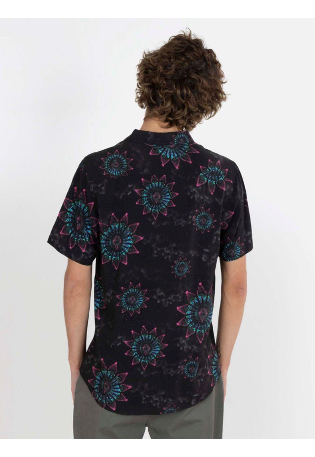 Camisa star shield sleeve shirt  Hombre Multicolor Volcom-1