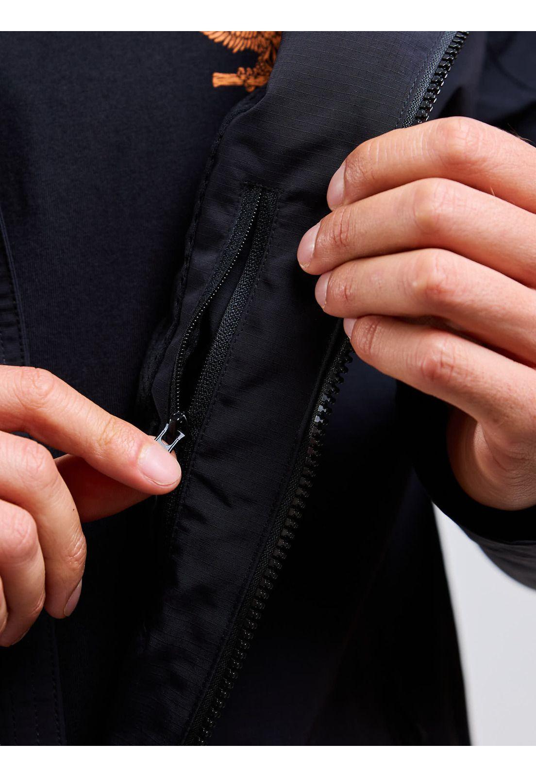 Cortaviento Stone Bat Negro Hombre Volcom-6