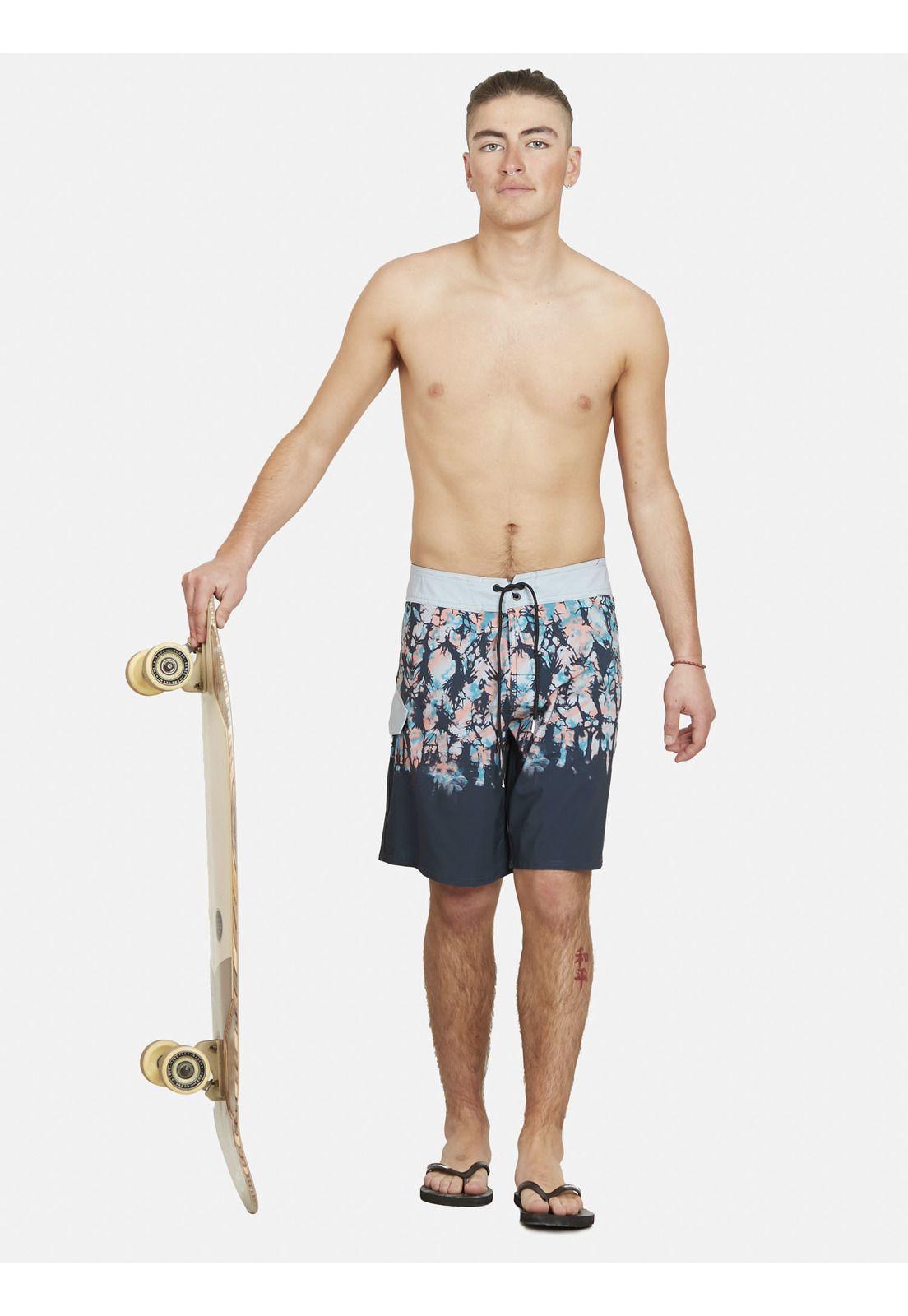 Traje de Baño TIEDIED TRUNKS Hombre Multicolor Volcom-3
