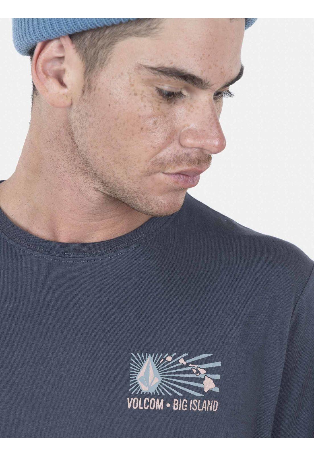 Polera Hombre WAIKIKI S/S TEE Gris Oscuro Volcom-2