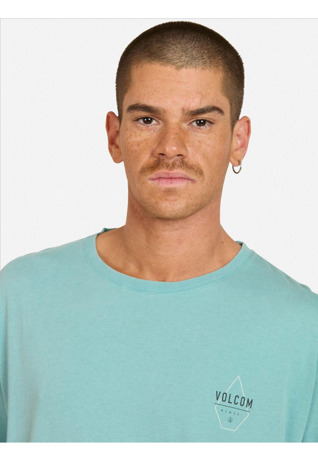Polera MC Occupied Verde Hombre Volcom-2