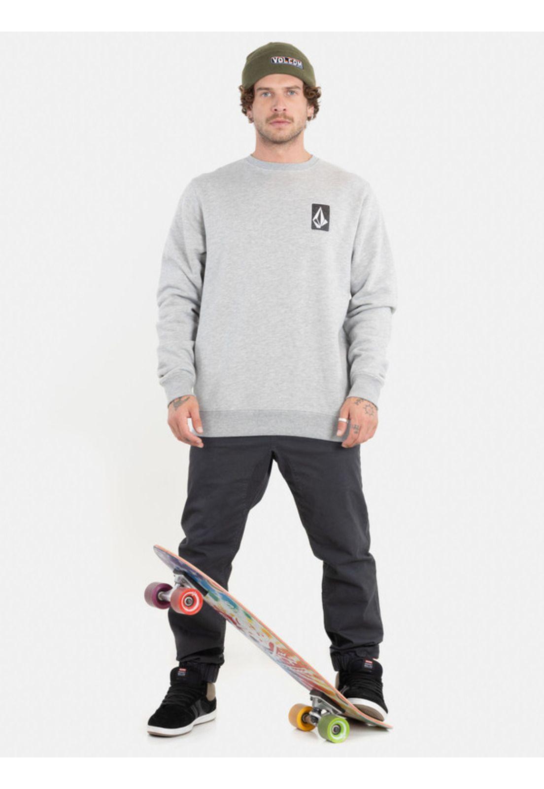 Poleron Skate Vitals Crew Hombre Volcom-3