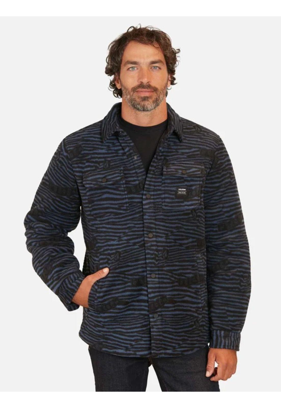 Camisa Oly Overshirt  Multicolor Hombre Volcom-0