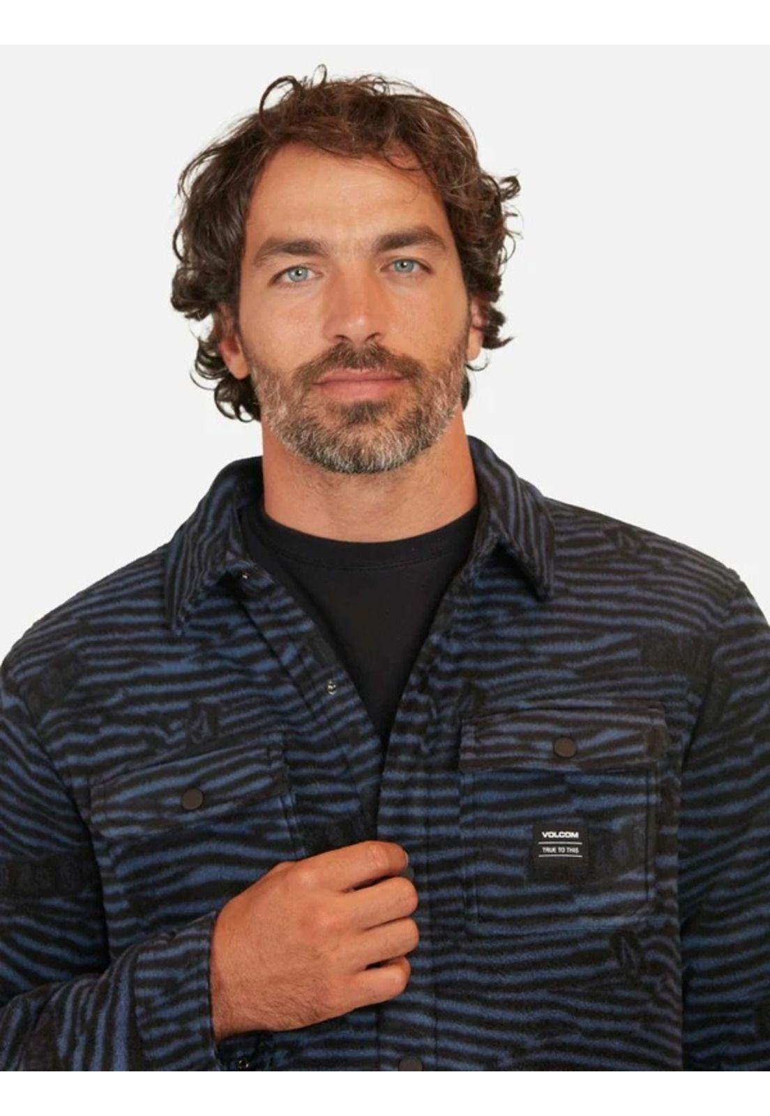 Camisa Oly Overshirt  Multicolor Hombre Volcom-2