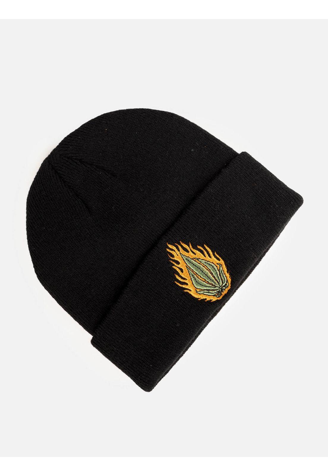 Gorro Skate Vitals Beanie Hombre Gris Volcom-0