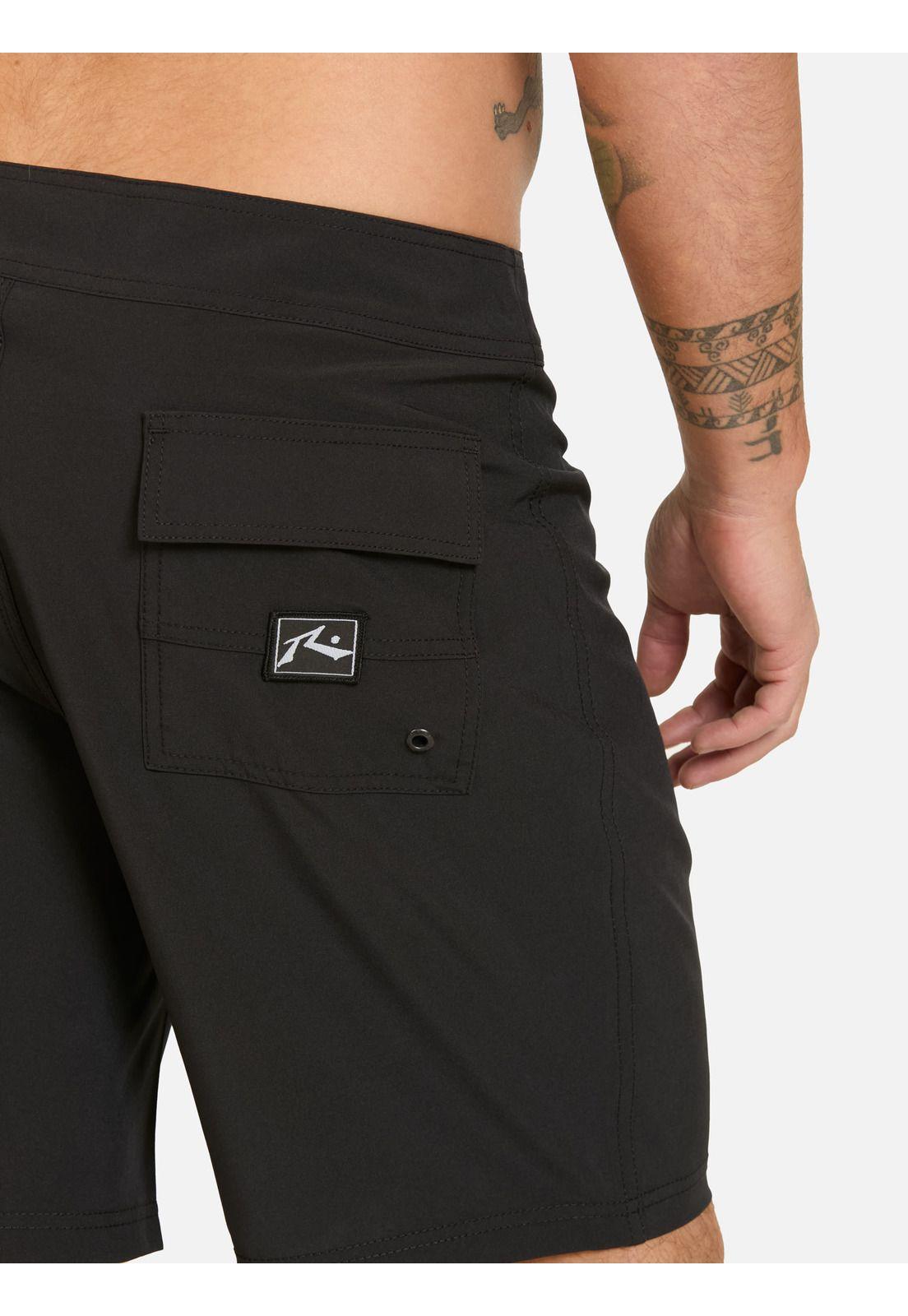 Traje De Baño Stretch Tempus Negro Hombre Rusty-2