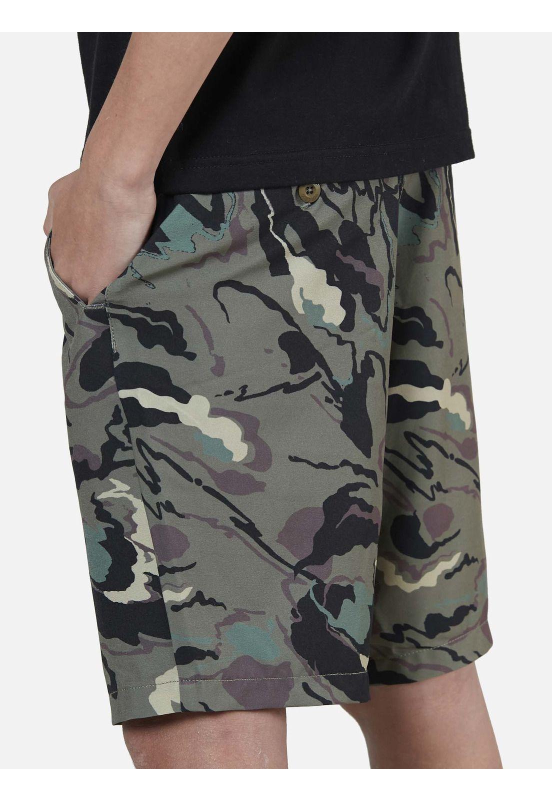 Bermuda Juvenil 7B315-MV22 Gris Volcom-2