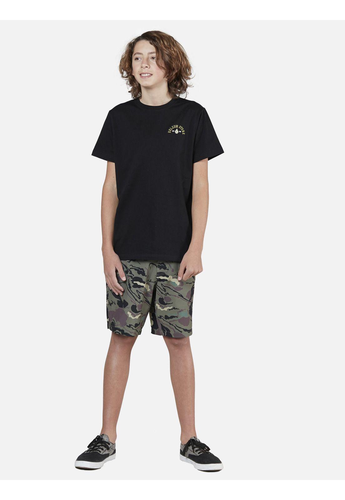 Bermuda Juvenil 7B315-MV22 Gris Volcom-3