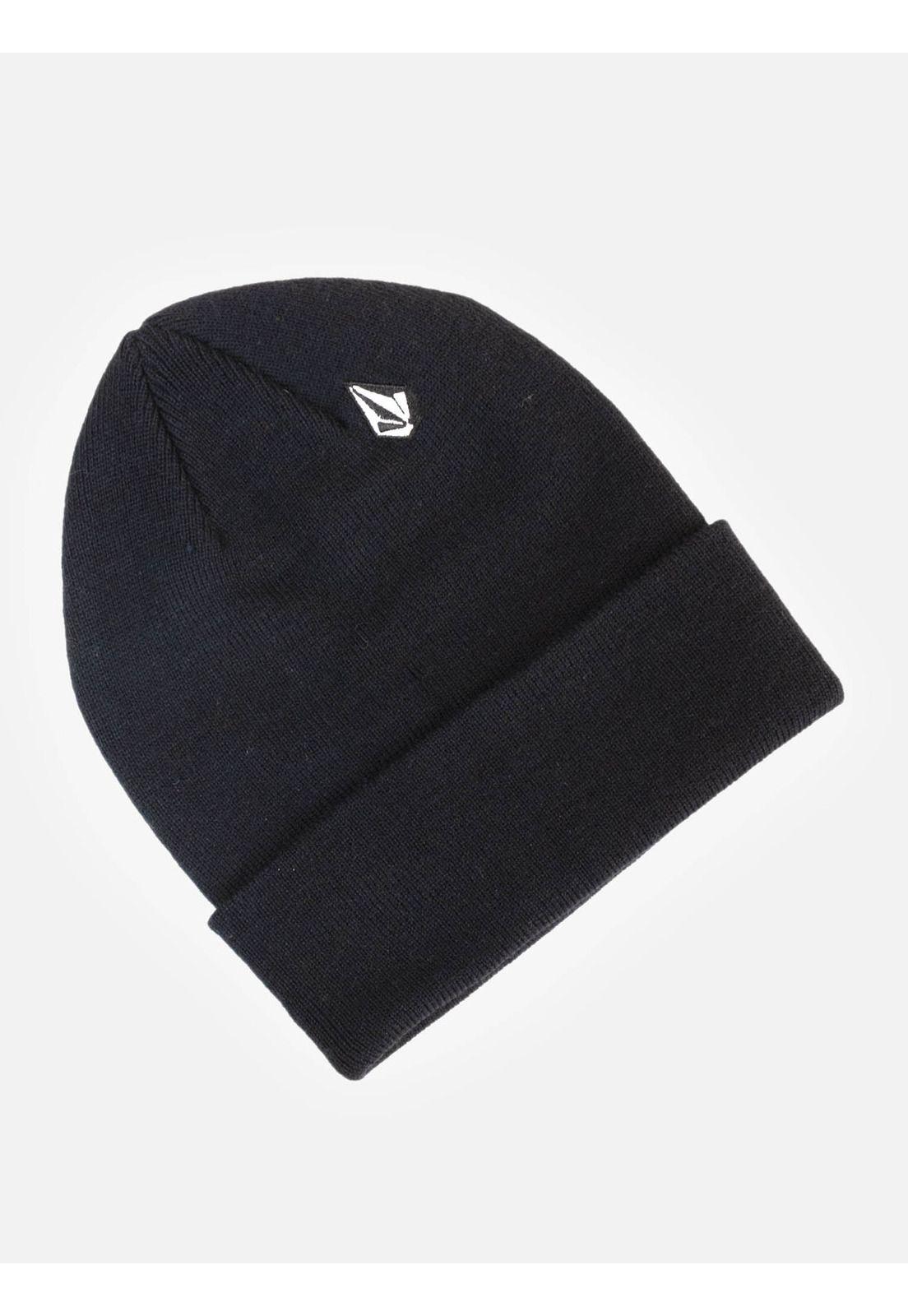 Gorro Poppen Beanie Negro Hombre Volcom-2