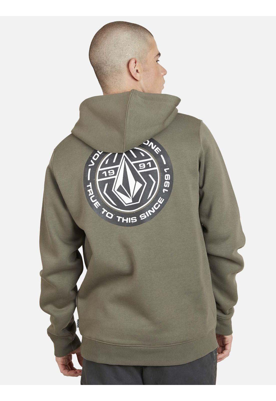 Poleron VLCM 1991 Hombre Verde Volcom-1