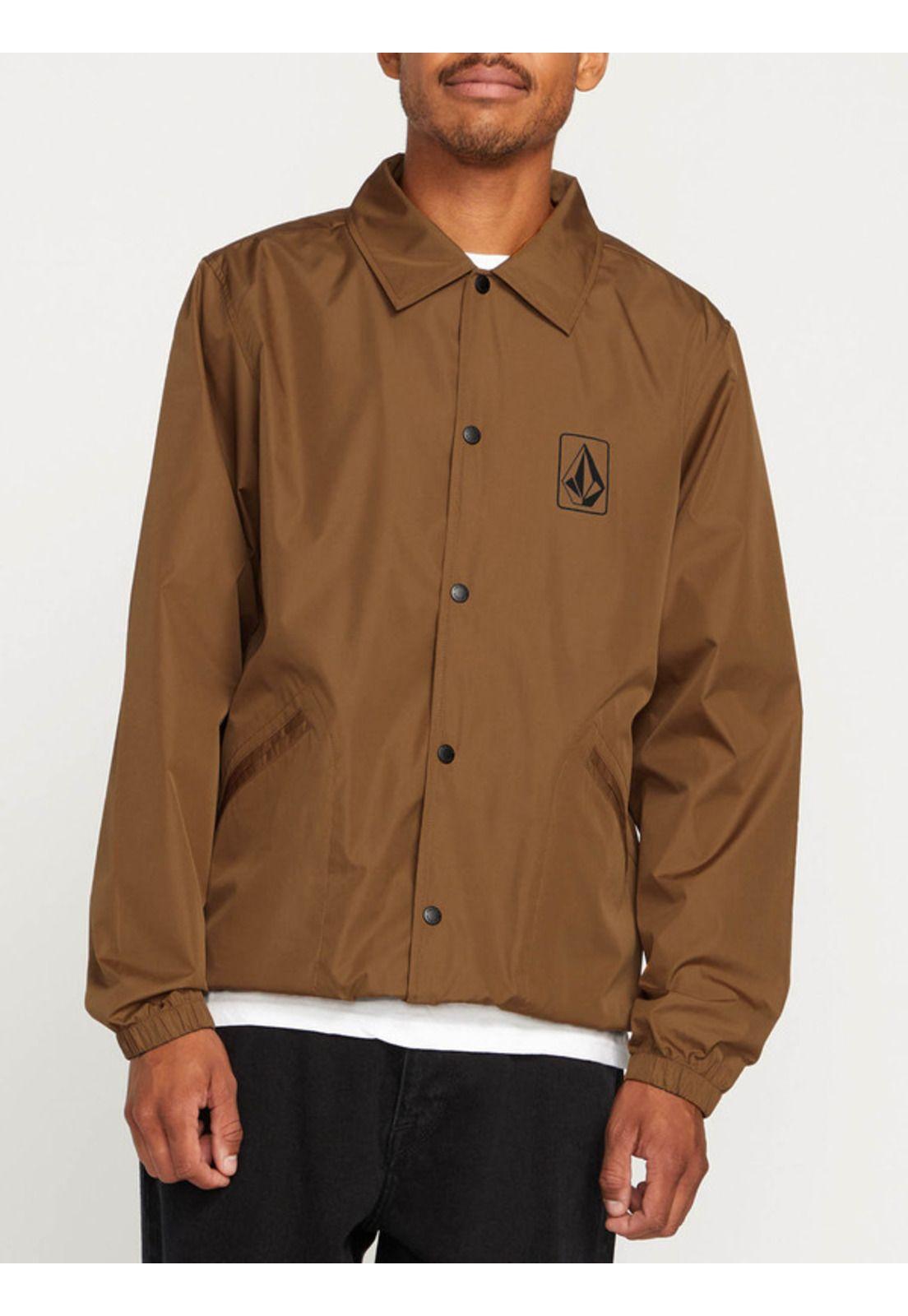 Jacket Skate Vitals Coach  Khaki Hombre Volcom-0