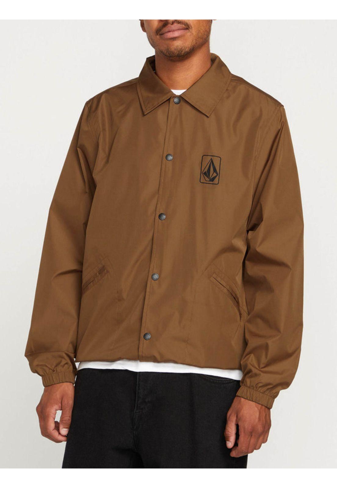 Jacket Skate Vitals Coach  Khaki Hombre Volcom-1