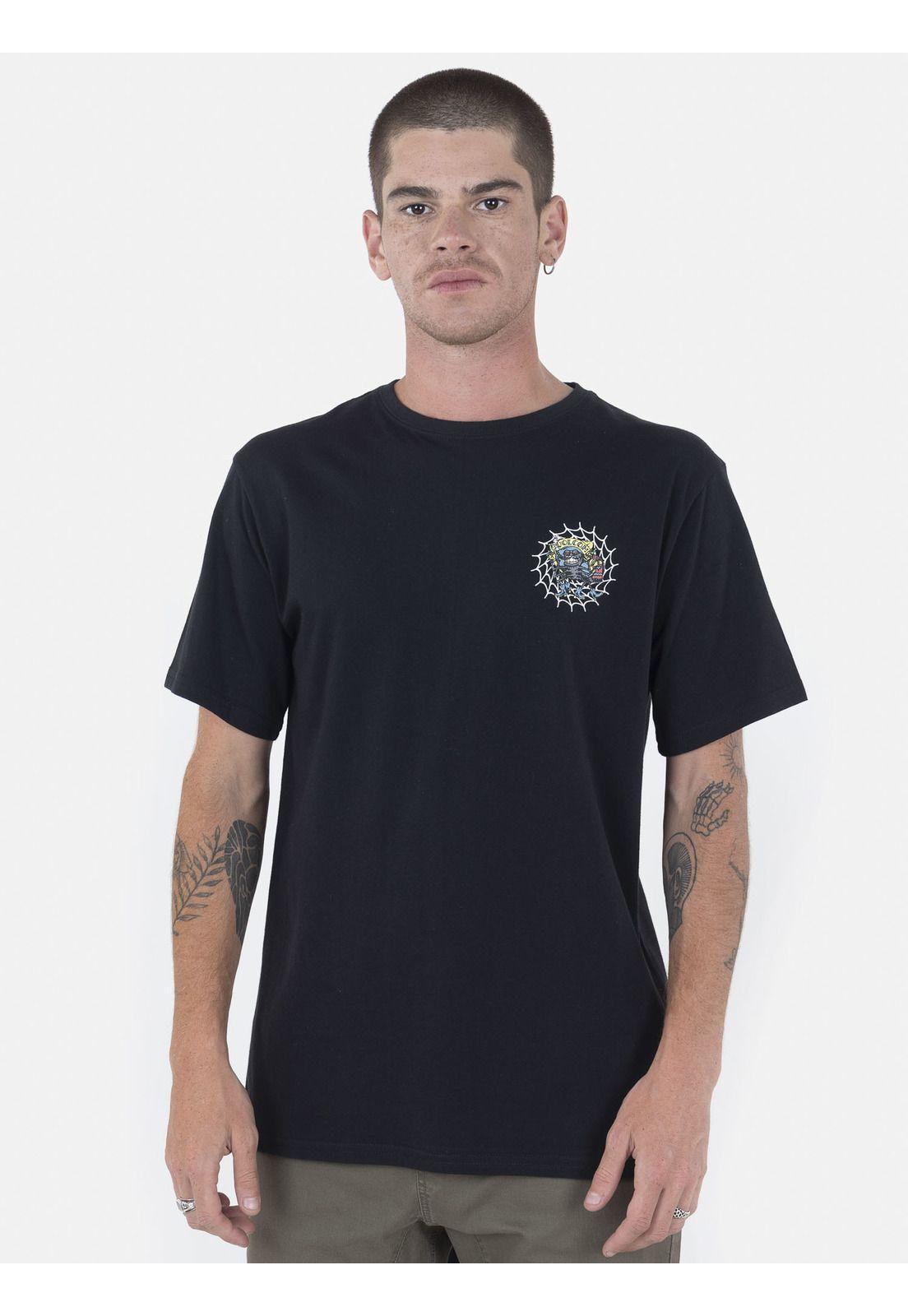 Polera Hombre SKATE VITALS PROVOSTER S/S TEE Negro Volcom-0