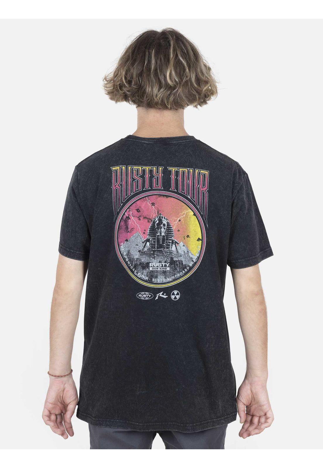Polera Hombre DOOMSDAY Negro Rusty-1