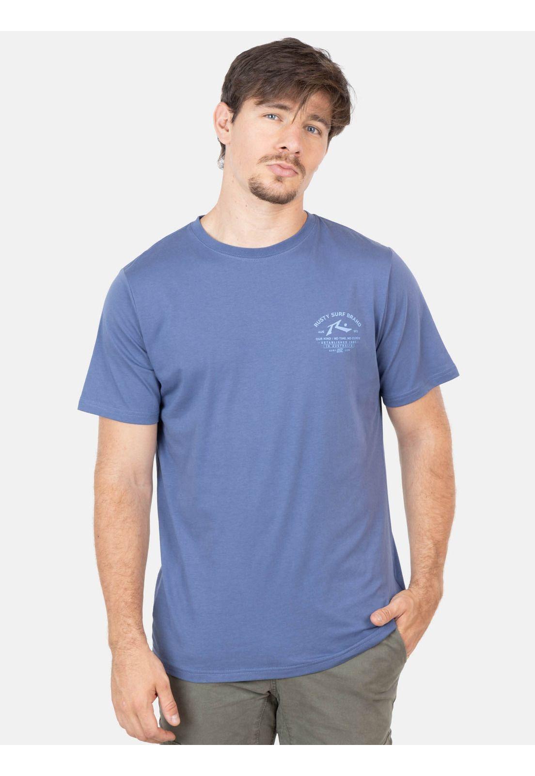 Polera Junix Azul Hombre Rusty-0