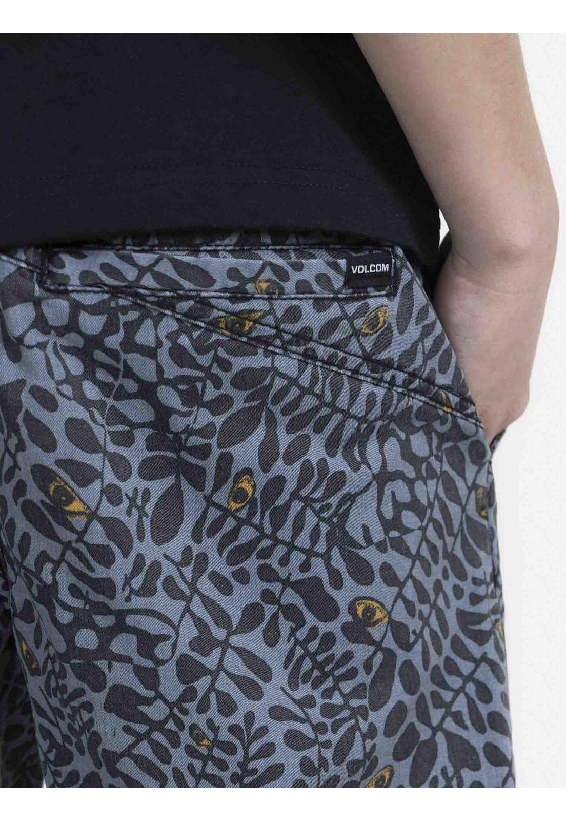 Bermuda Jogger Juvenil 7B314-MV22 Azul Volcom-2