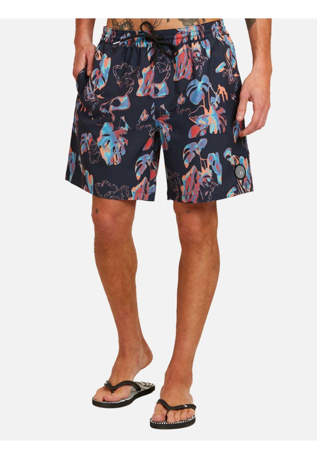Traje De Baño Paradise Bound Trunks Multicolor Hombre volcom-0