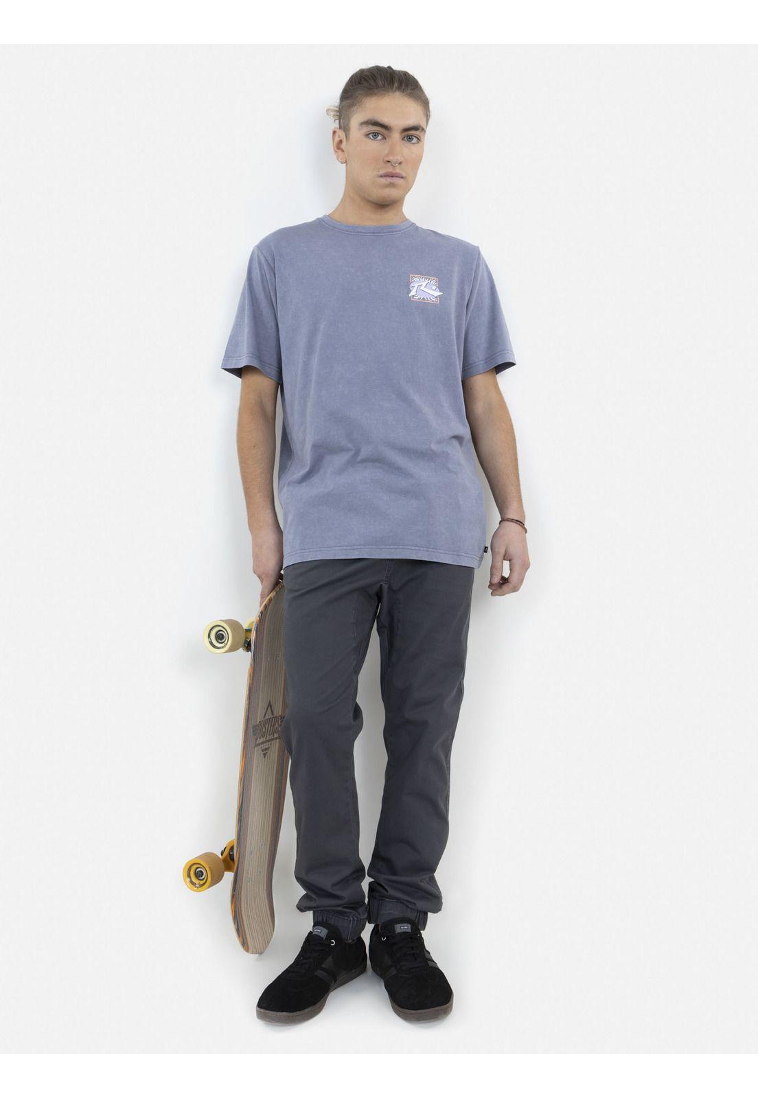 Polera Kapak Inti Raymi SS tee Hombre Denim Rusty-2