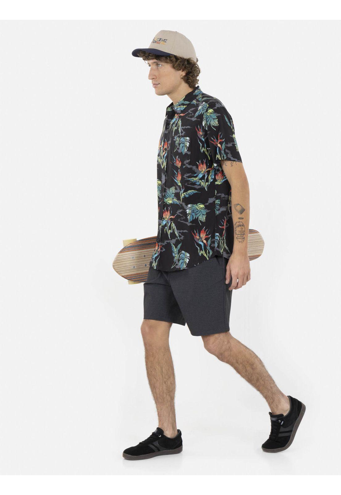 Camisa BIRDS OF RAREDISE SHORT SLEEVE SHIRT Hombre Multicolor Volcom-3