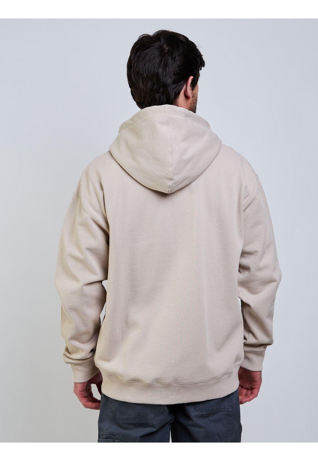 Poleron FZ Single Stone Zip Beige Hombre Volcom-1