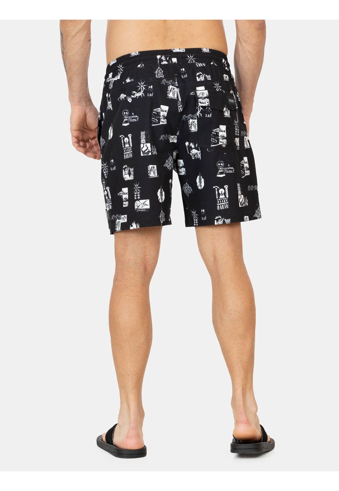 Traje De Baño Corto Trail Multicolor Hombre Volcom-1