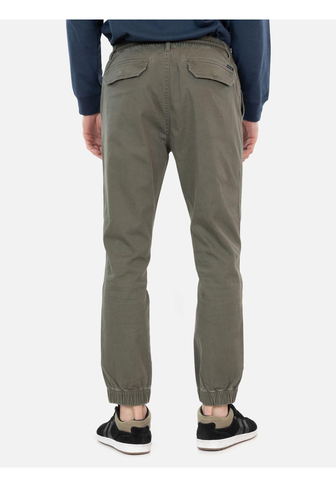 Pantalon Clash Verde Hombre Rusty-1