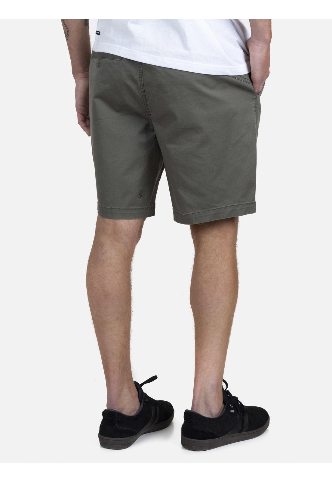 Bermuda Jogger Hombre 7B308-MV22 Verde Volcom-1