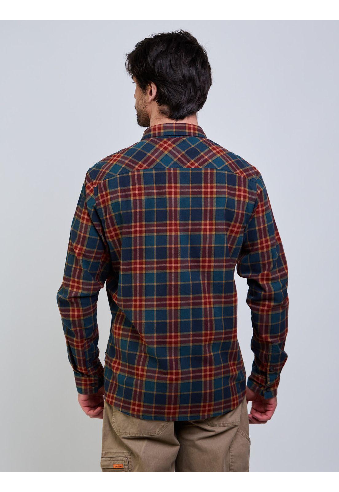 Camisa ML Shred Mcolor Hombre Volcom-1