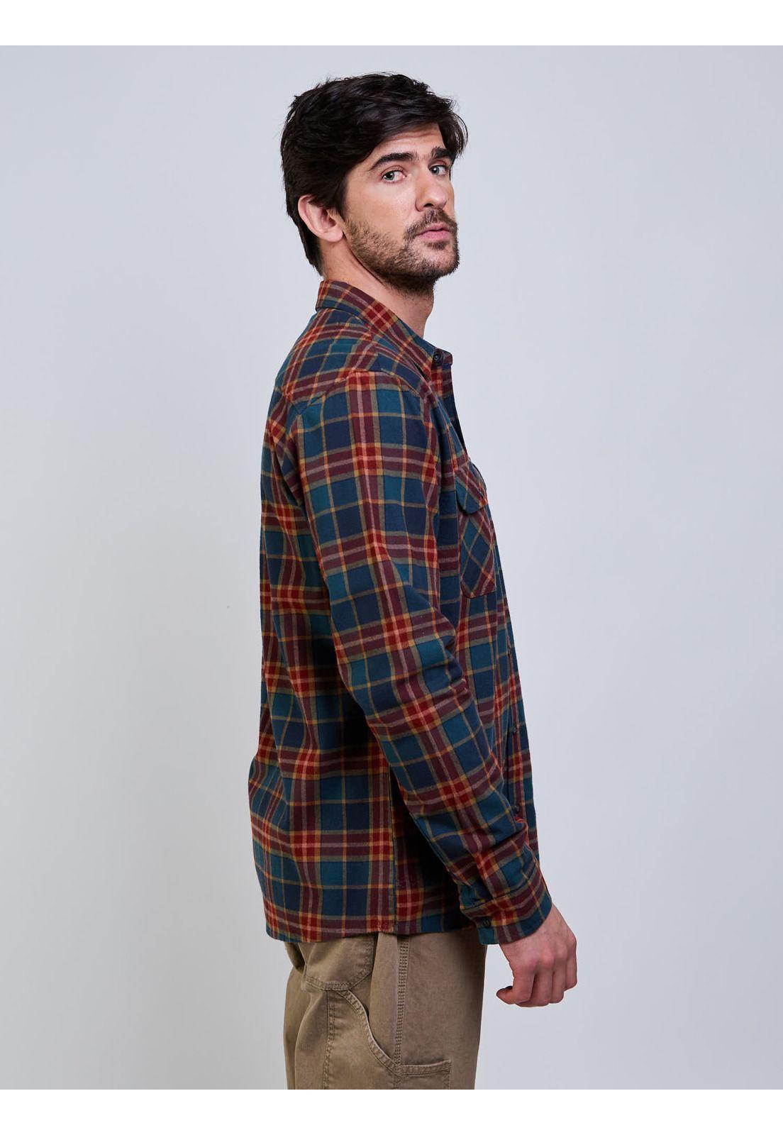 Camisa ML Shred Mcolor Hombre Volcom-2