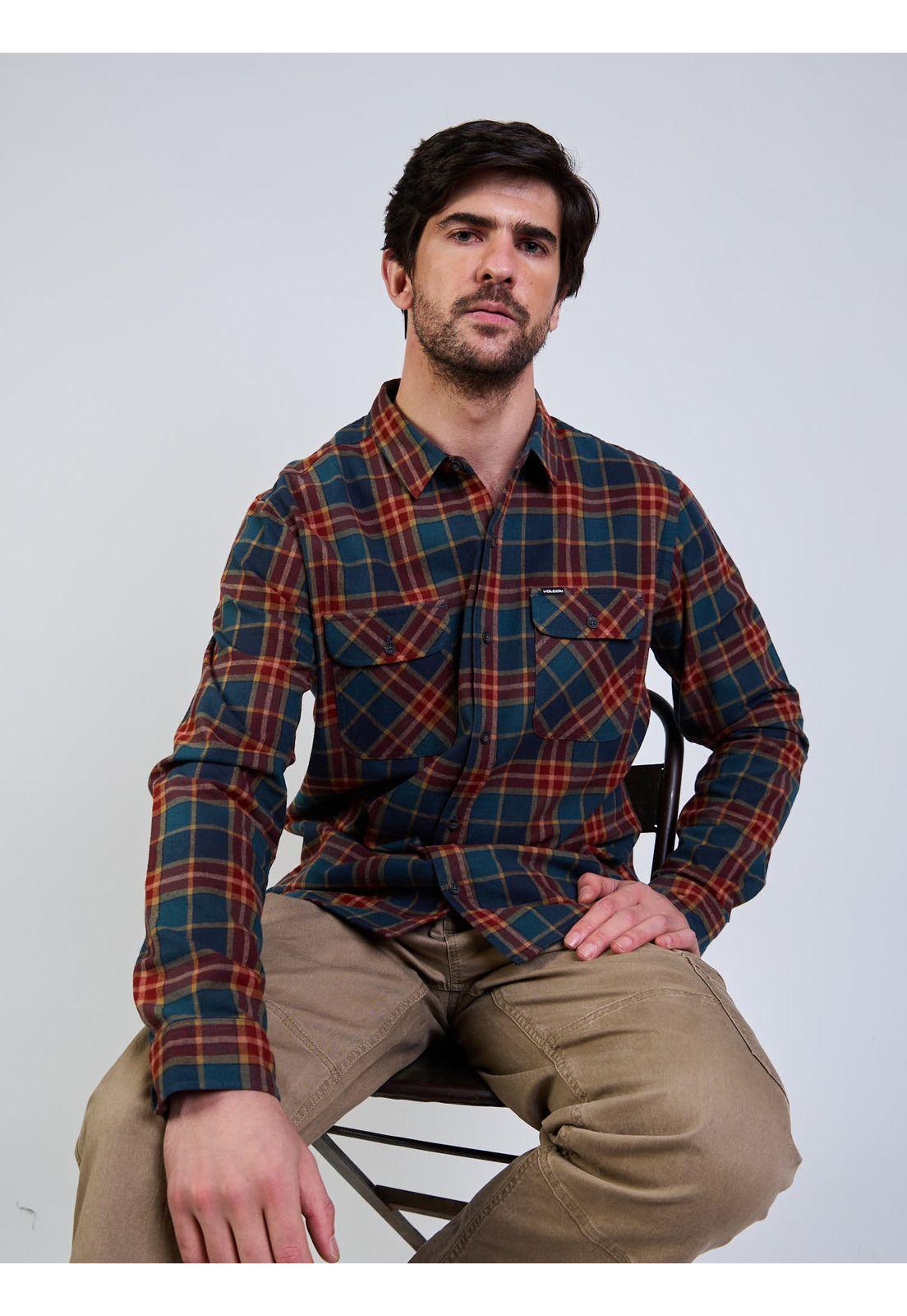 Camisa ML Shred Mcolor Hombre Volcom-6