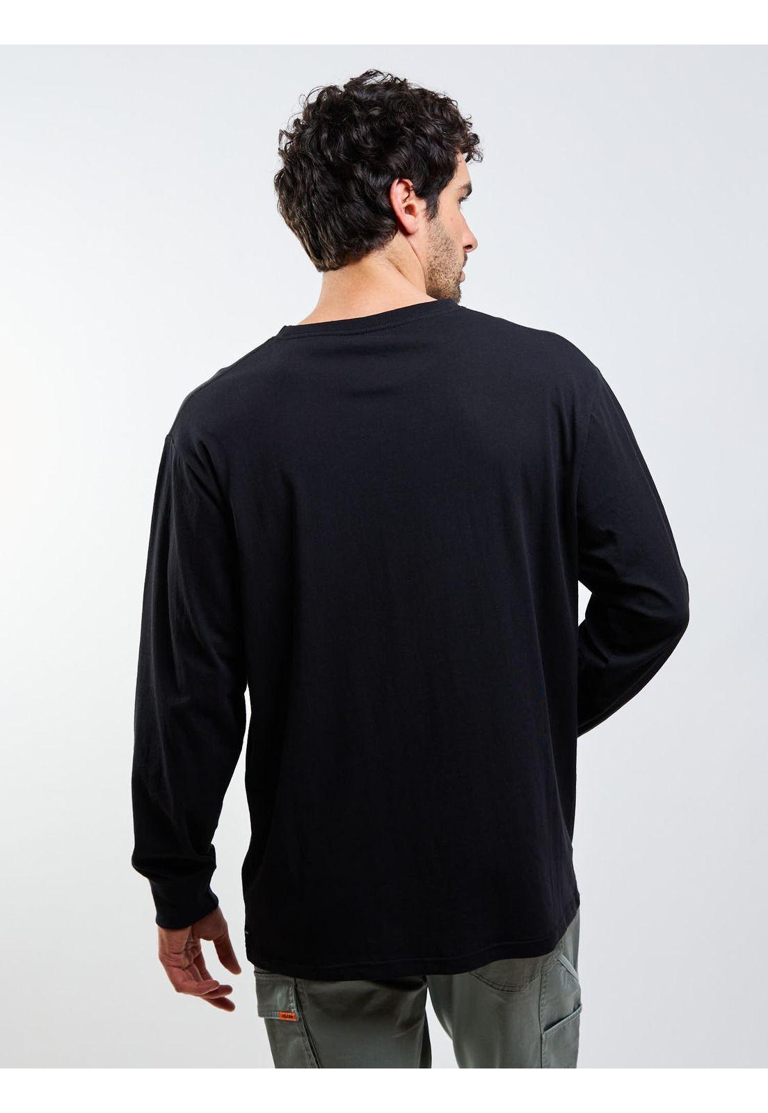 Polera ML VLC Stone Negro Hombre Volcom-1