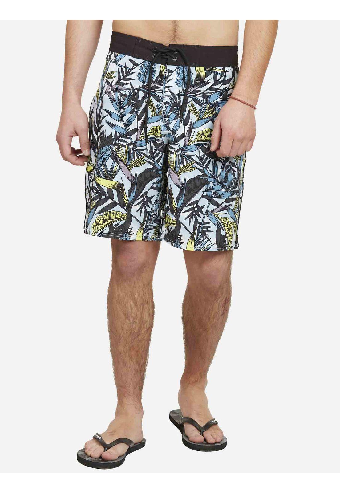 Traje de Baño ICON CLASH FLORAL TRUNKS Hombre Multicolor Volcom-0