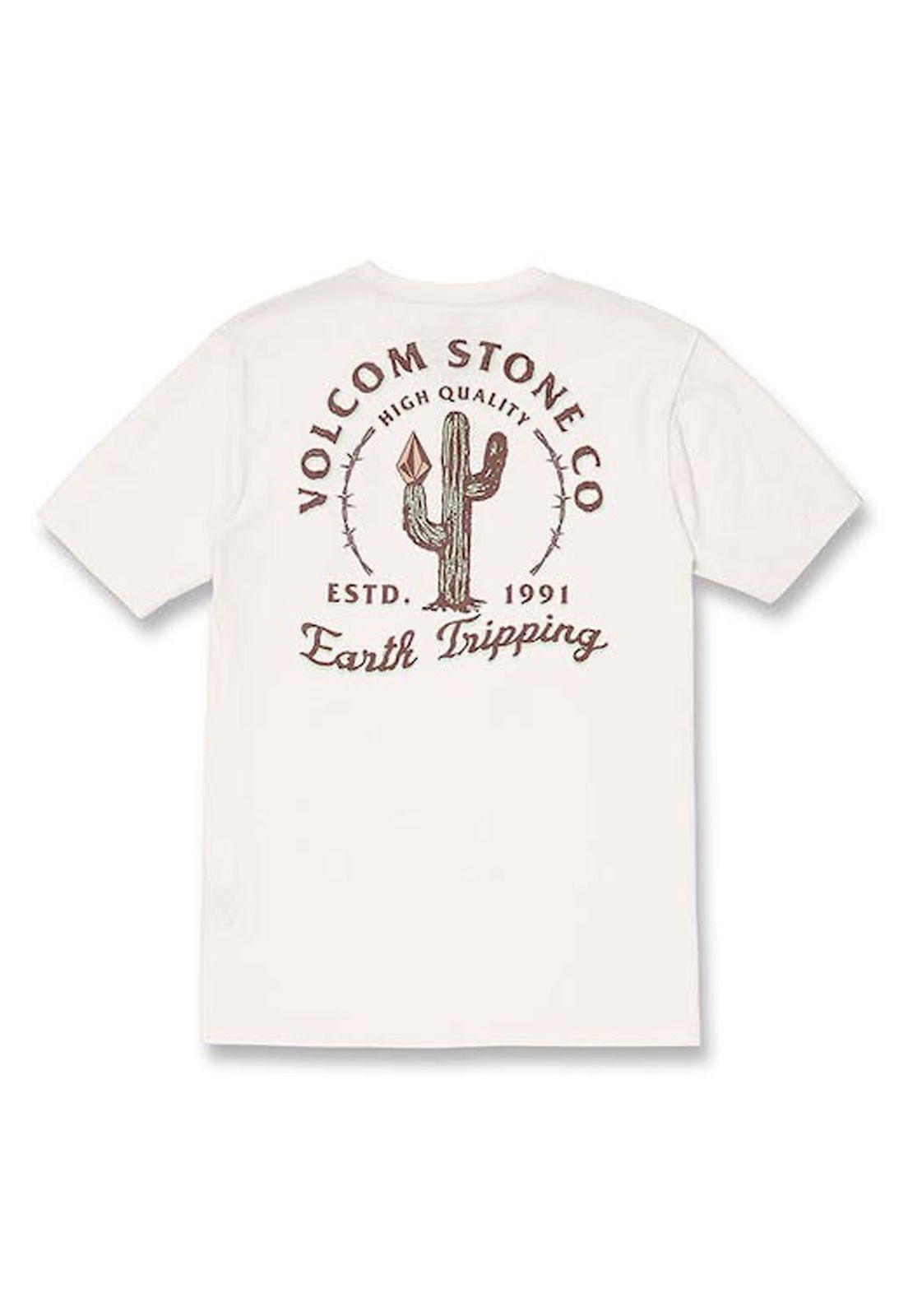 Polera PRICKLY FTY SST Hombre Blanco Volcom-1