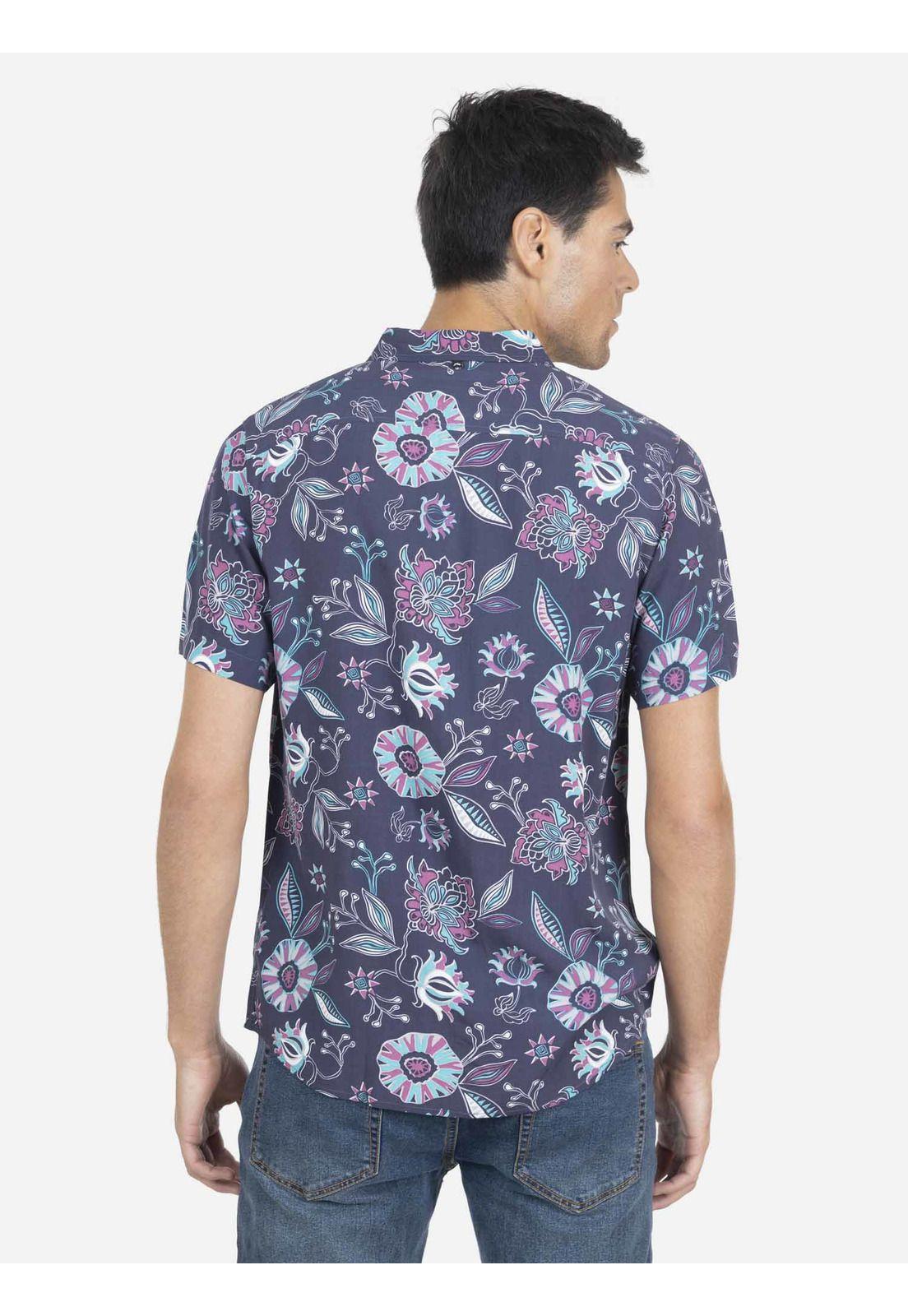 Camisa Hombre 7C362-MV22 Azul Rusty-1