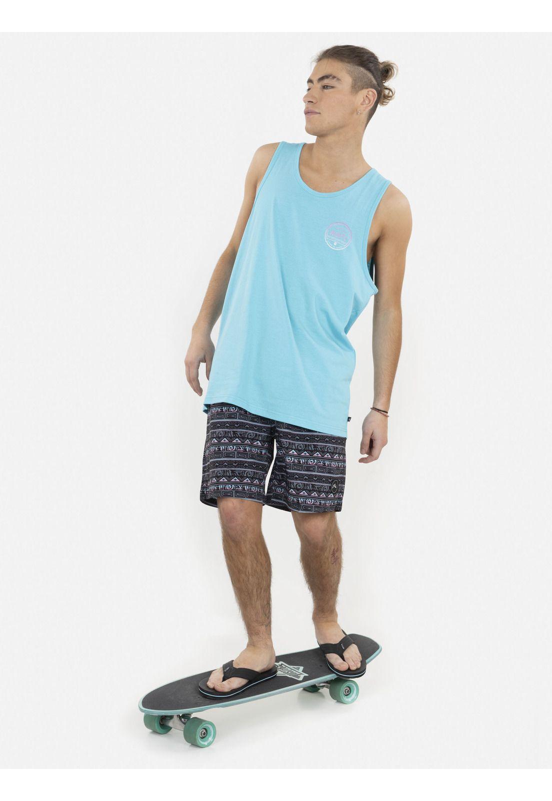 Traje de Baño ETHNIC ART ELASTIC WAIST Hombre Multicolor Rusty-3