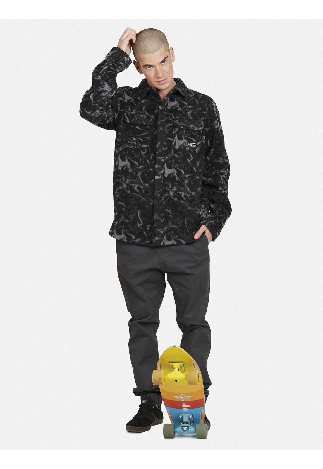 Chaqueta Psicodelic Desing Hombre Multicolor Volcom-3