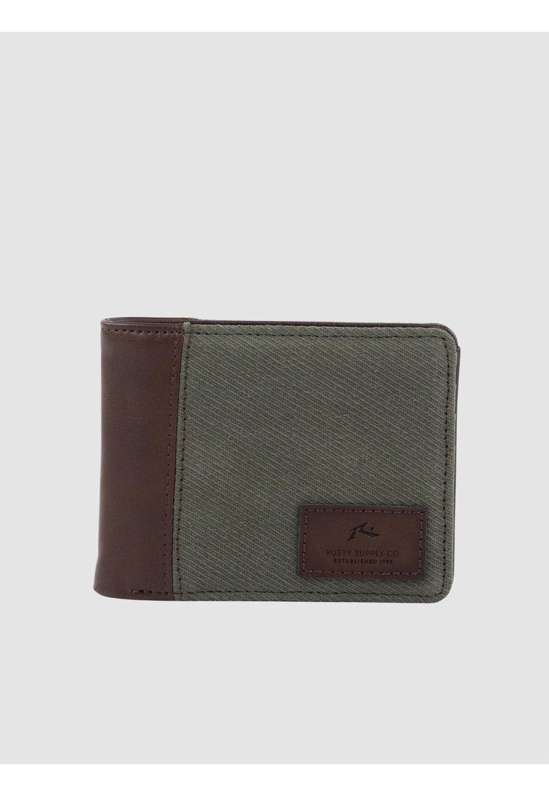 Billetera Hombre CLEAN BREAK WALLET Café Rusty-0