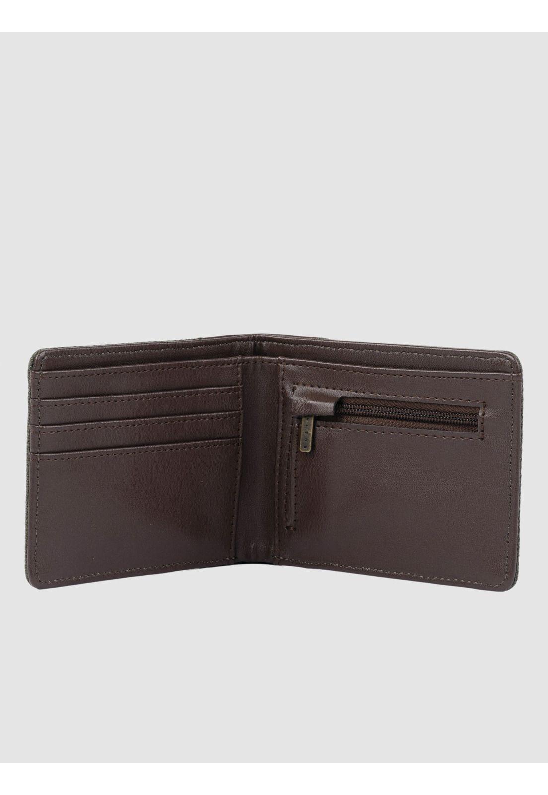 Billetera Hombre CLEAN BREAK WALLET Café Rusty-2